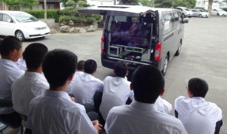 あすなろう号見学